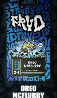 Oreo McFlurry Fryd Chocolate