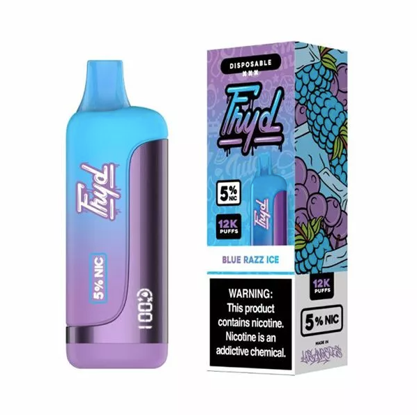 Blue Razz Ice Fryd 12k Puffs
