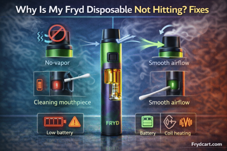 Why Is My Fryd Dispo Not Hitting