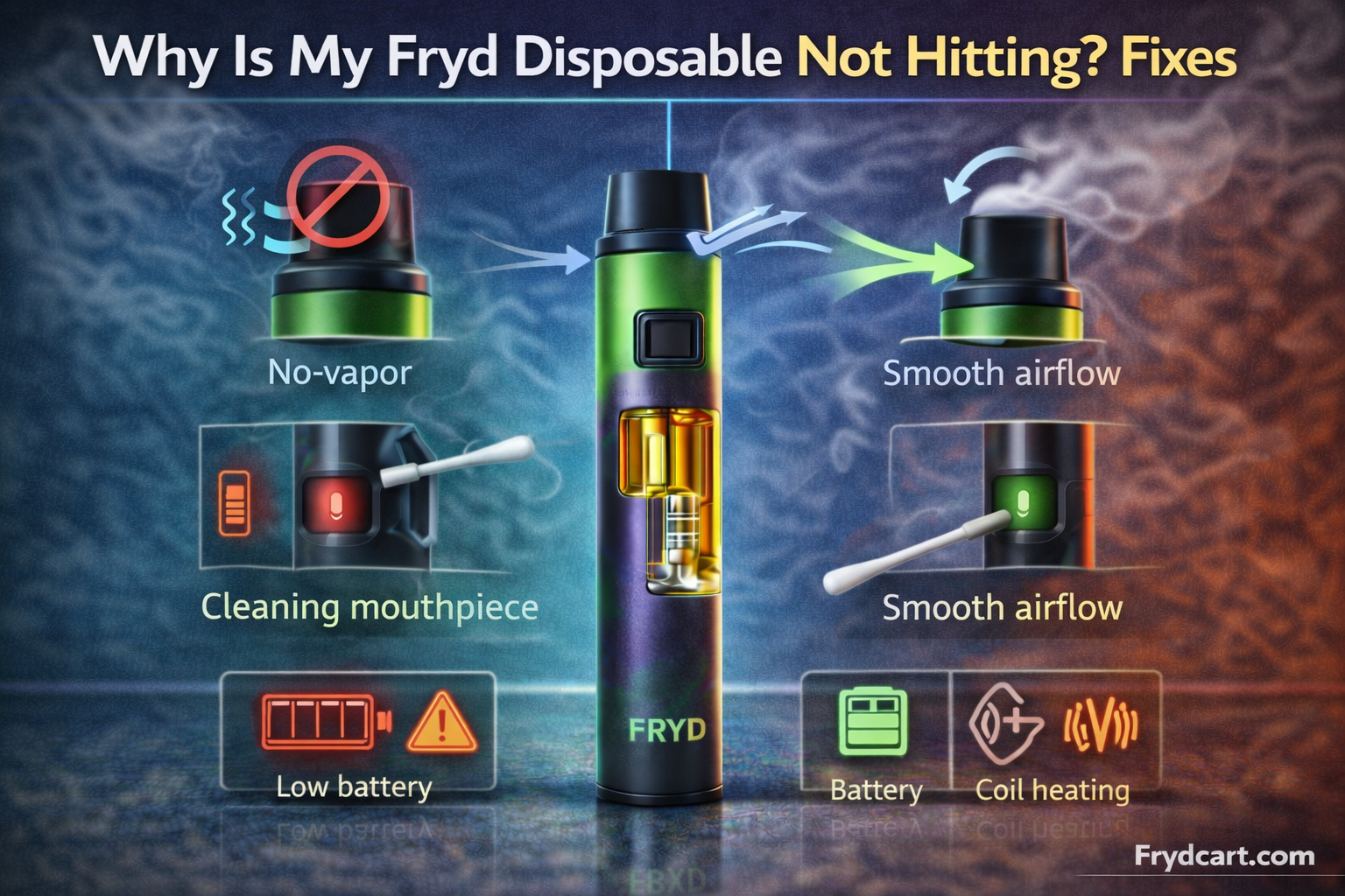 Why Is My Fryd Dispo Not Hitting