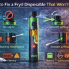 How To Fix A Fryd Disposable That Won't Hit