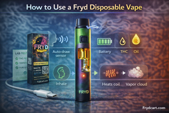 How To Use Fryd Disposable