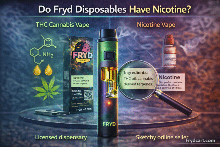 Do Fryd Disposables Have Nicotine