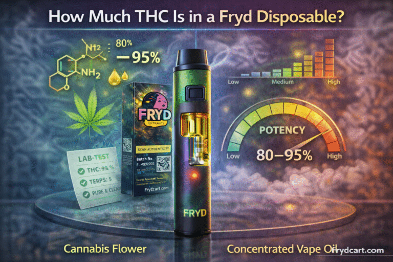 How Much THC Is In Fryd Disposable